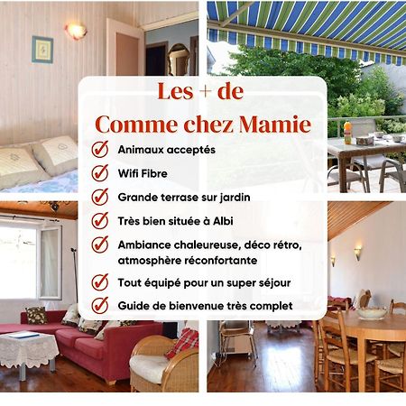 Comme Chez Mamie Albi - Terrasse - Proche Centre Apartment Bagian luar foto